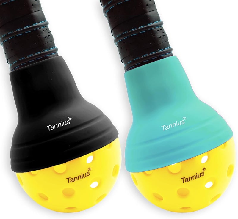 Tannius Pickleball Ball Retriever 2 Pack, Picks Up Easily Without Bending Down, Protects Your Back, Fits Any Standard Paddles, Elastic and Durable, Best Gift - Image 1